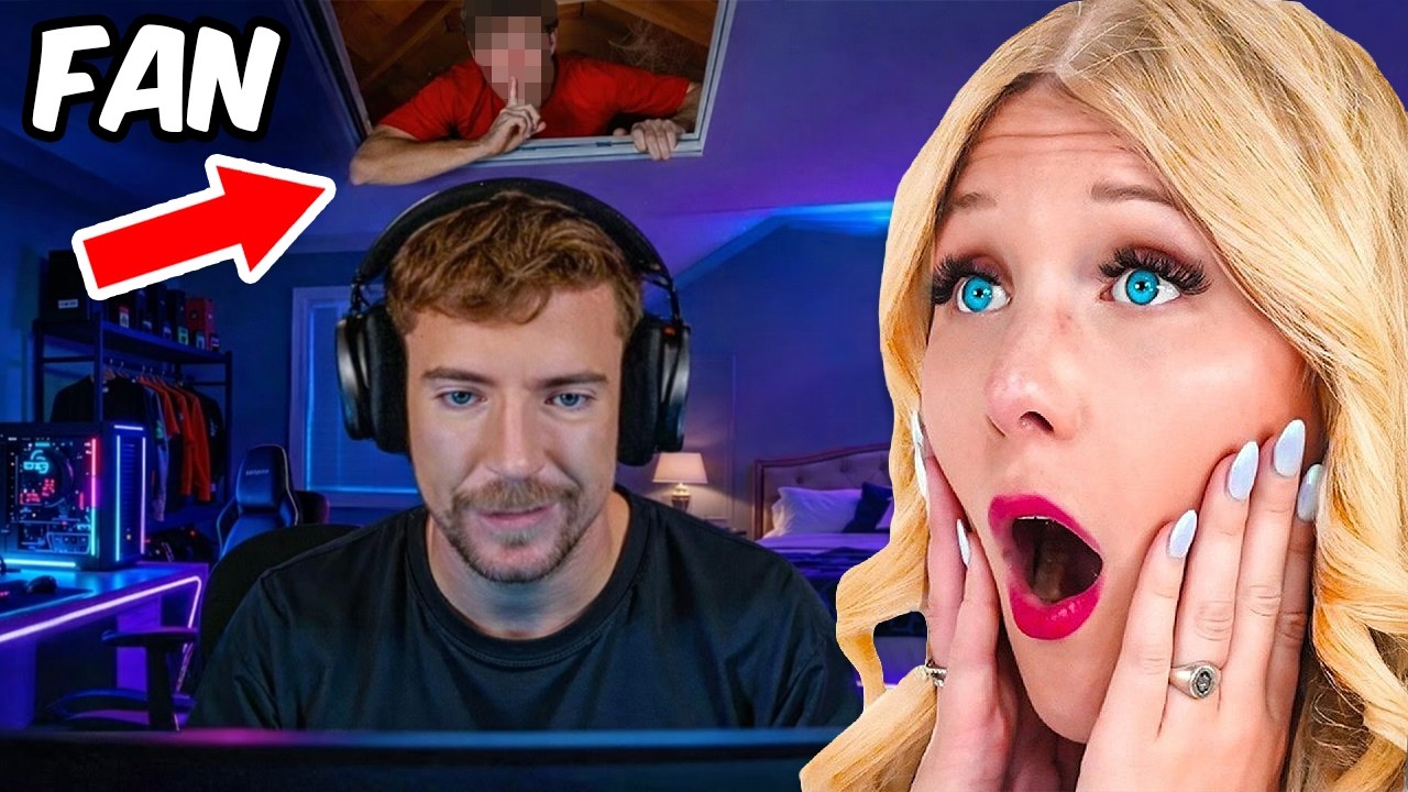 He Secretly Lived in MrBeast’s House!