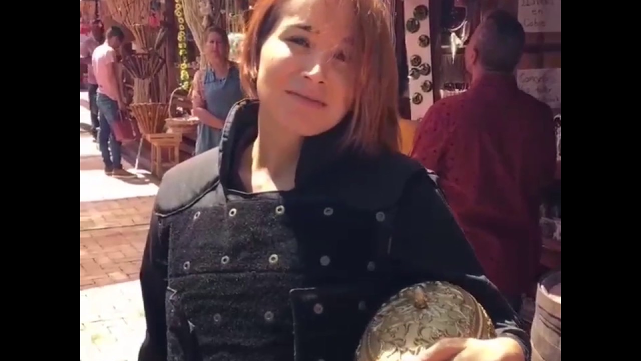 Majida Issa en detrás de cámaras de Sin Senos Si Hay Paraíso