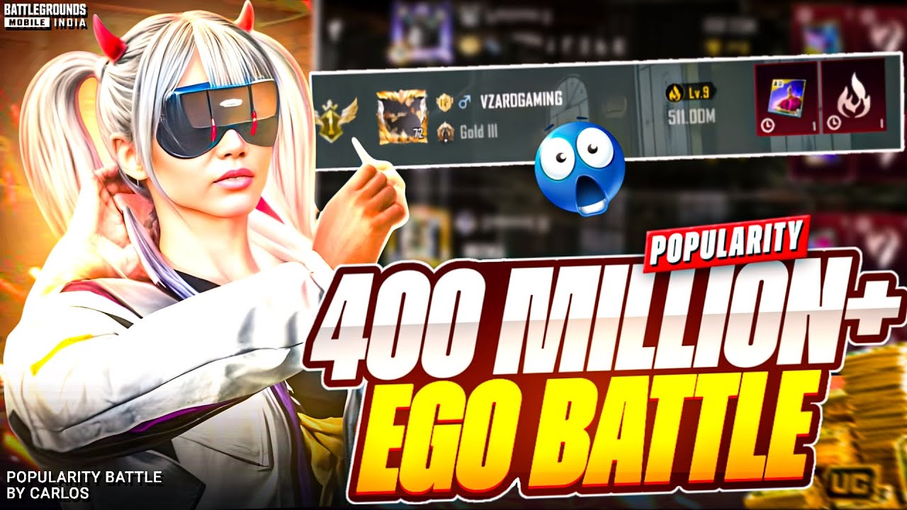 🔥 400 MILLION POP Fight! Biggest BGMI Popularity Battle Ever #bgmipopularity #bgmi #popularitybattle