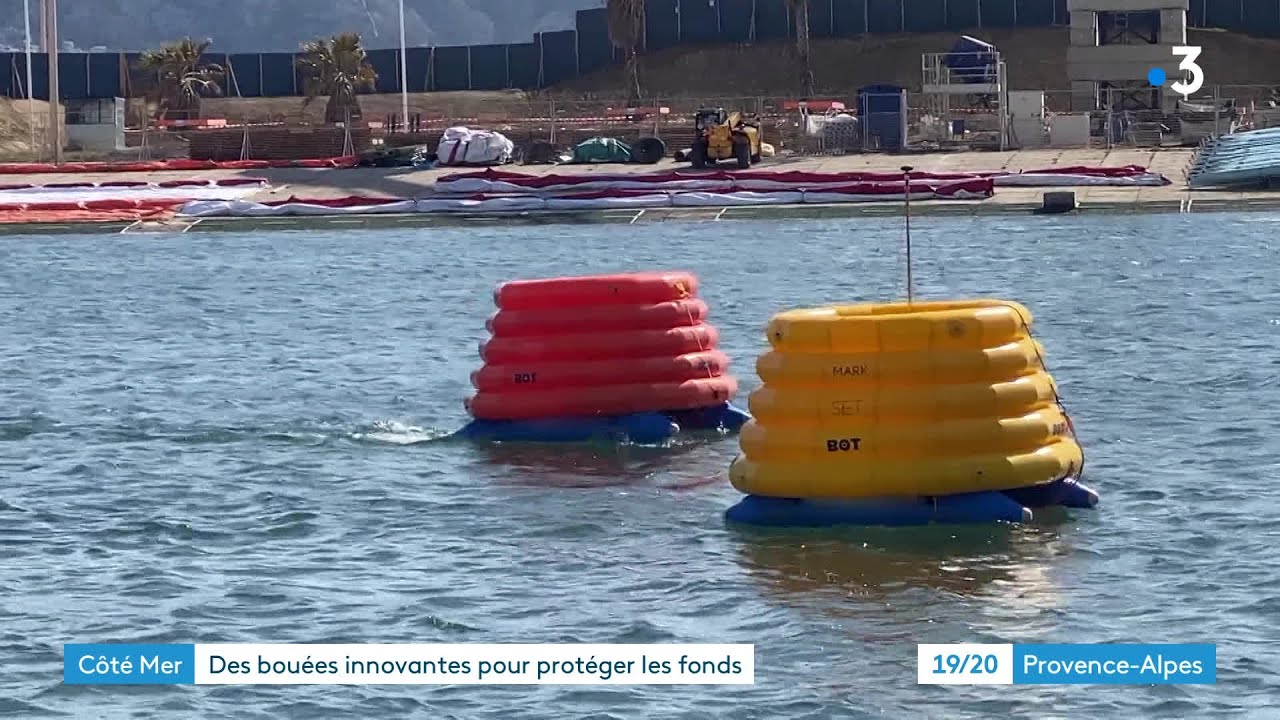 Marseille : des bouées innovantes pour protéger les fonds marins