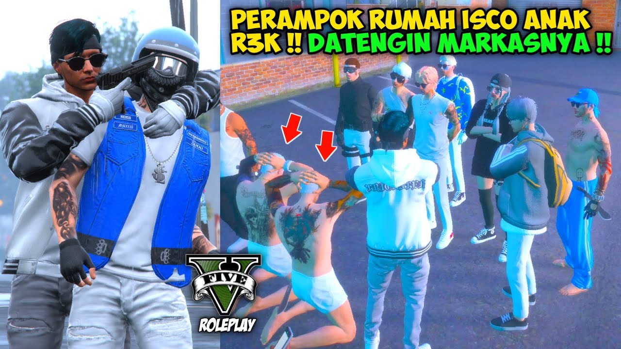 YANG MALING RUMAH ISCO MENGAKU ANAK R3K !! LANGSUNG KITA SAMPERIN MARKASNYA BOS !! GTA V ROLEPLAY