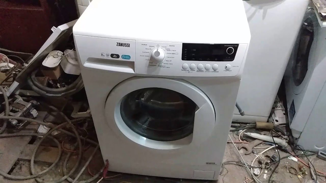 обзор инструкция стиральная машина Zanussi zwse 7120v