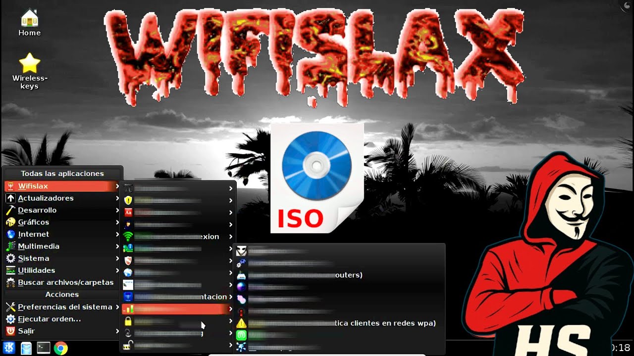 Como Crear USB Booteable Con WiFiSLAX 🛡️ Instalar Wifislax en PC de 32 y 64 Bits ✅ Ciberseguridad ⚡