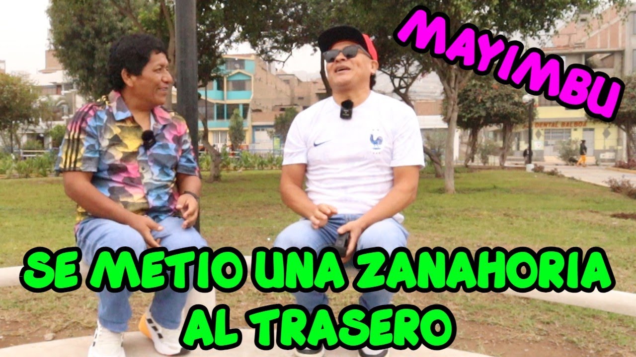 CHINO RISAS ...MAYIMBU SE METIO UNA ZANAHORIA AL ORTENCIO