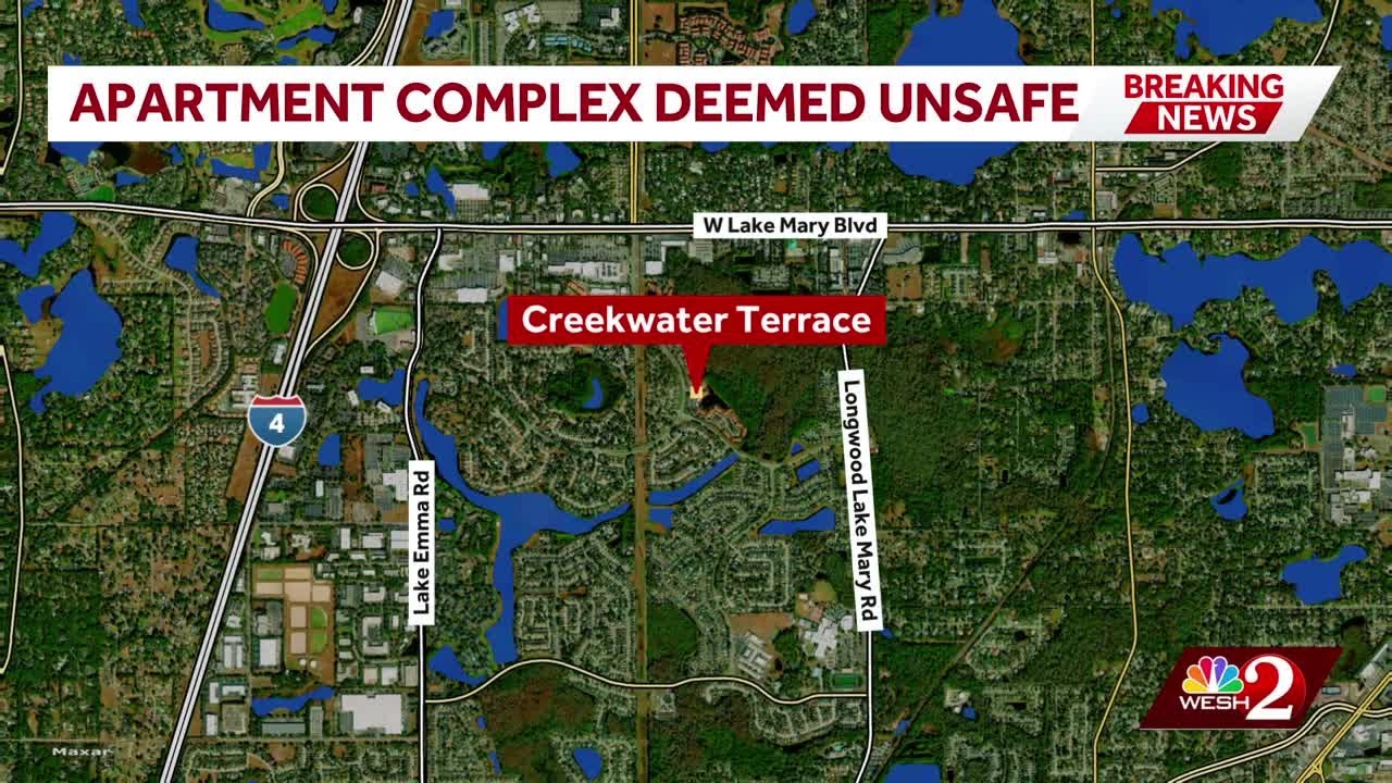 72 Seminole County apartment units evacuated due to safety concerns, officials say
