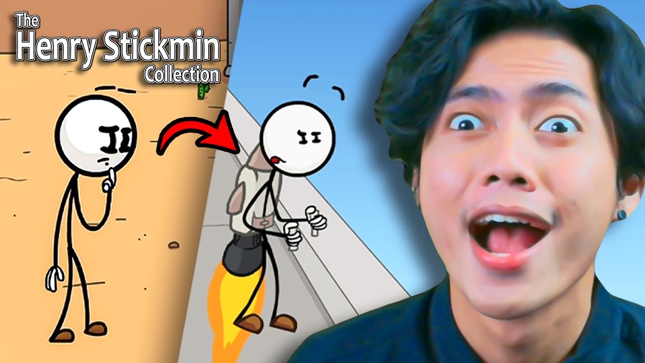 COBAIN GAME STICKMAN TERKOCAK DAN TERSERU INI! The Henry Stickmin Collection - Indonesia (Part 1)
