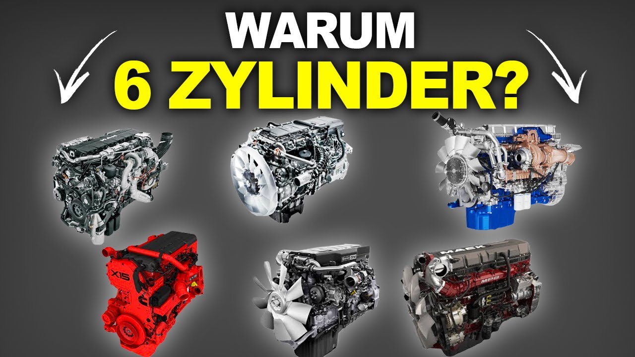 Warum verwenden Lkw 6-ZYLINDER-Reihenmotoren?