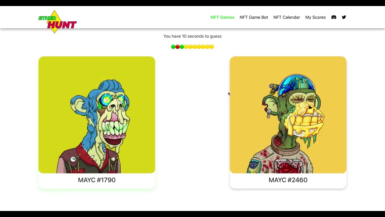 Etherhunt MAYC Game 016