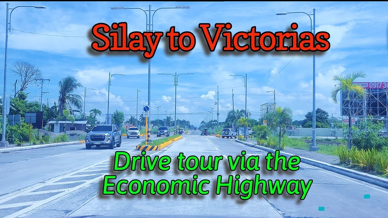 Silay City to Victorias City Drive Tour Via BSAAR and the Bacolod-Negros Occidental Economic Highway