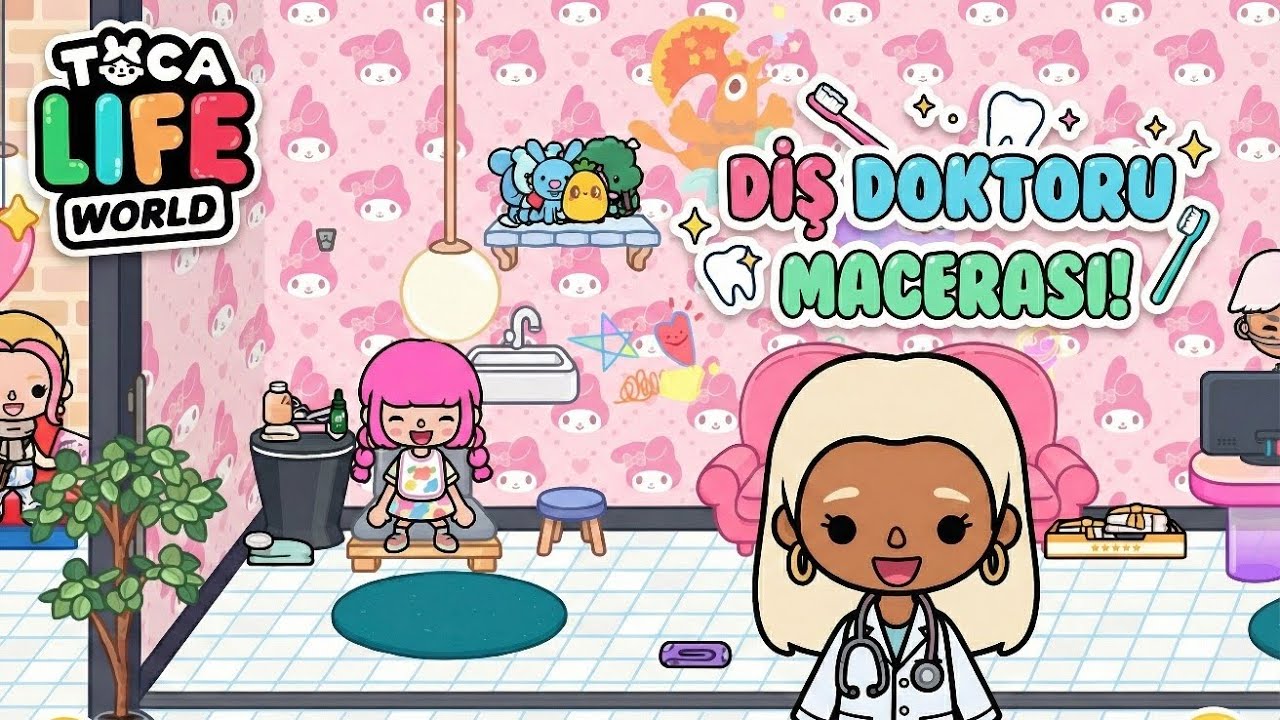 TOCA LIFE WORLD | KORKUSUZ DİŞ DOKTORU MACERASI! 🦷✨ Yepyeni Gülüşler İçin Koltuğa Oturduk! 🤩