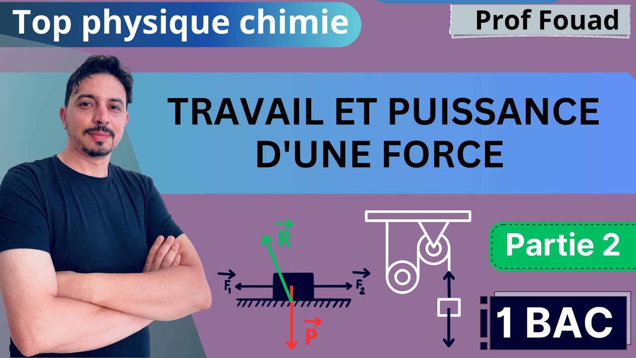 travail et puissance d'une force 1 bac partie 2