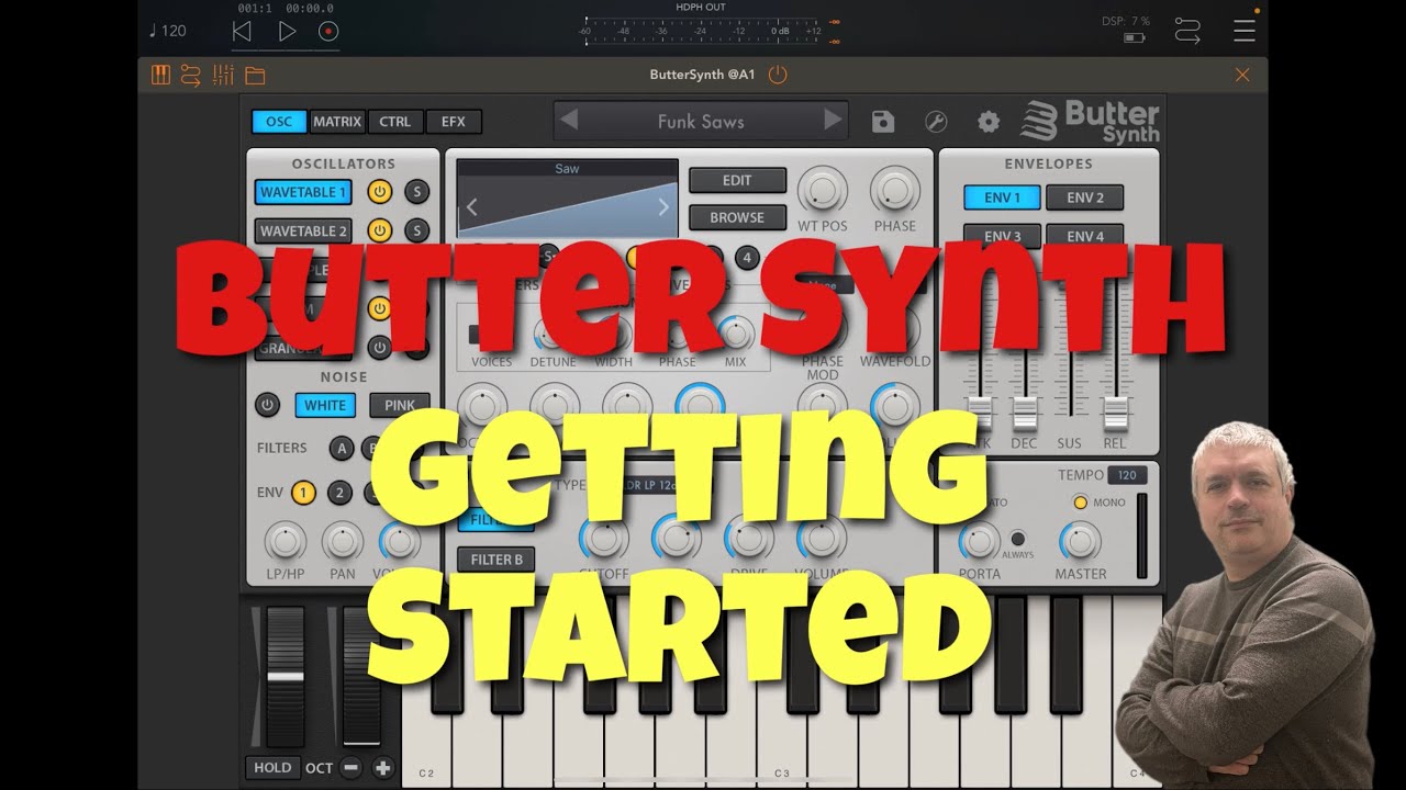 Kirnu Interactive Butter Synth - Tutorial 1: Getting Started