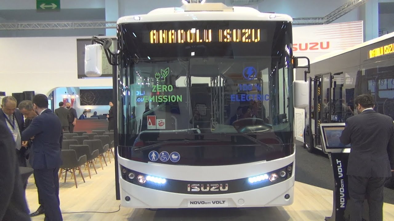 Isuzu Novociti Volt Electric Bus (2020) Exterior and Interior