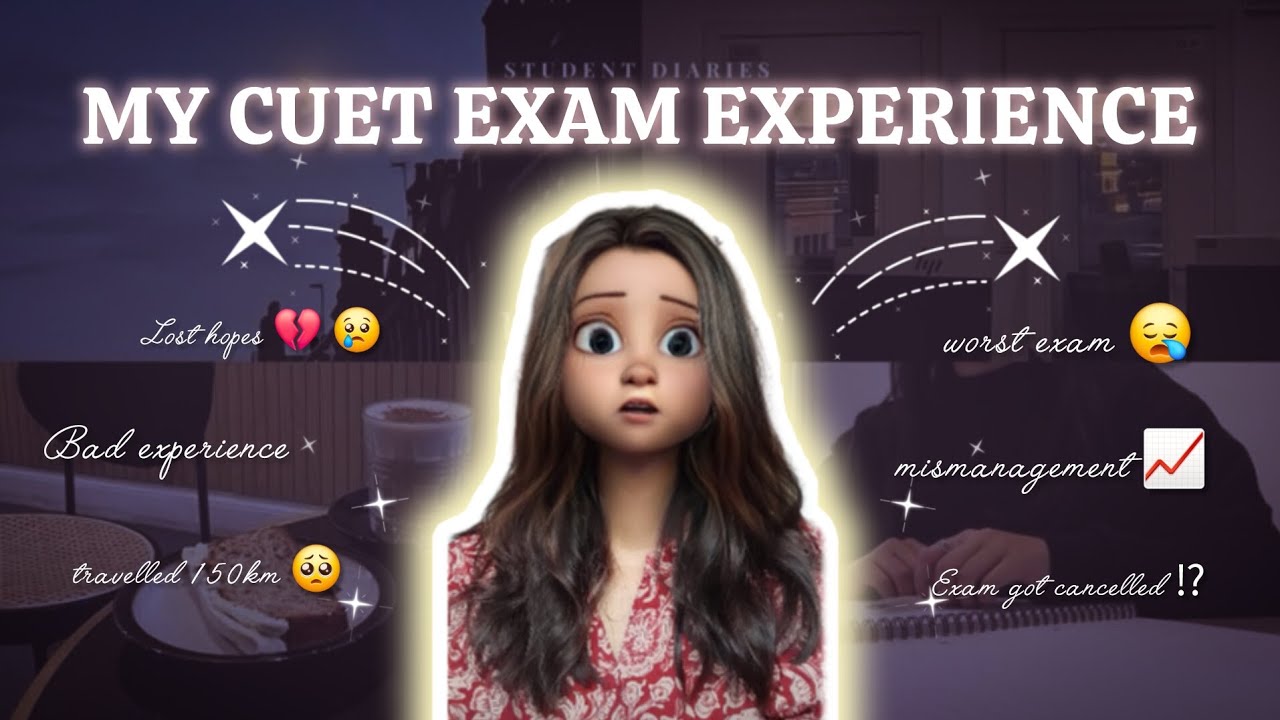 CUET exam experience 2025 🥺💔 //Mismanagement at its peak 📈//hopeless after exam 🖤⁉️//gone worst (🧿🤞)