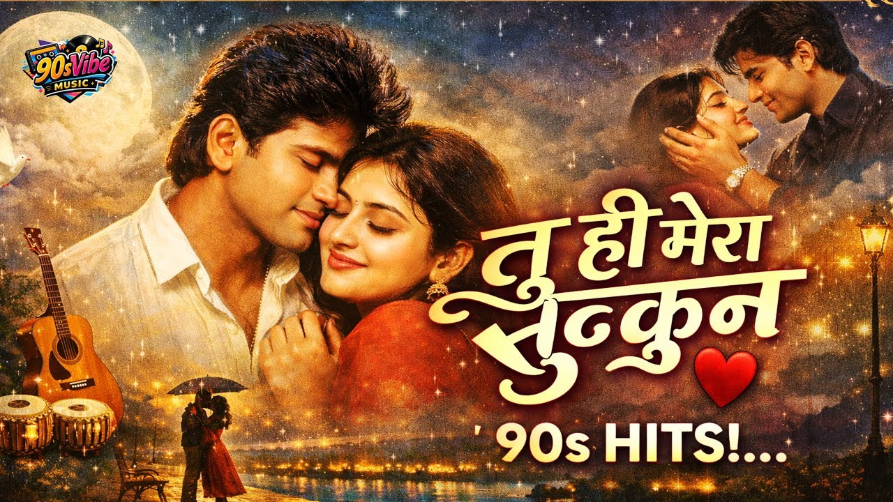 तू ही मेरा सुकून ❤️ | 90s Romantic Song | Tu Hi Mera Sukoon | 90s Vibe Music | Love Retro Melody