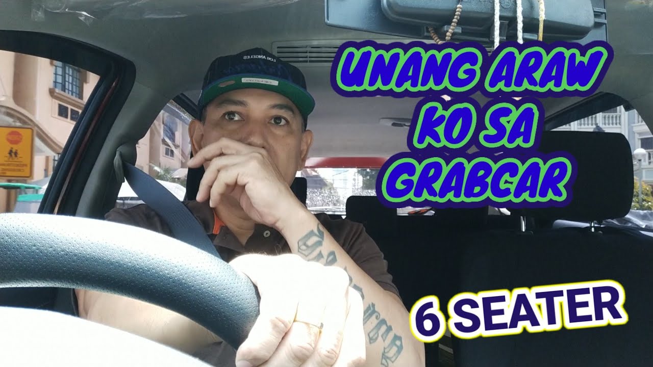 (EDITED Blurr mga bookings BAWAL sa GRAB)..1st day byahe ko sa grabcar (GRAB- LALAMOVE) 4-6 -SEATER
