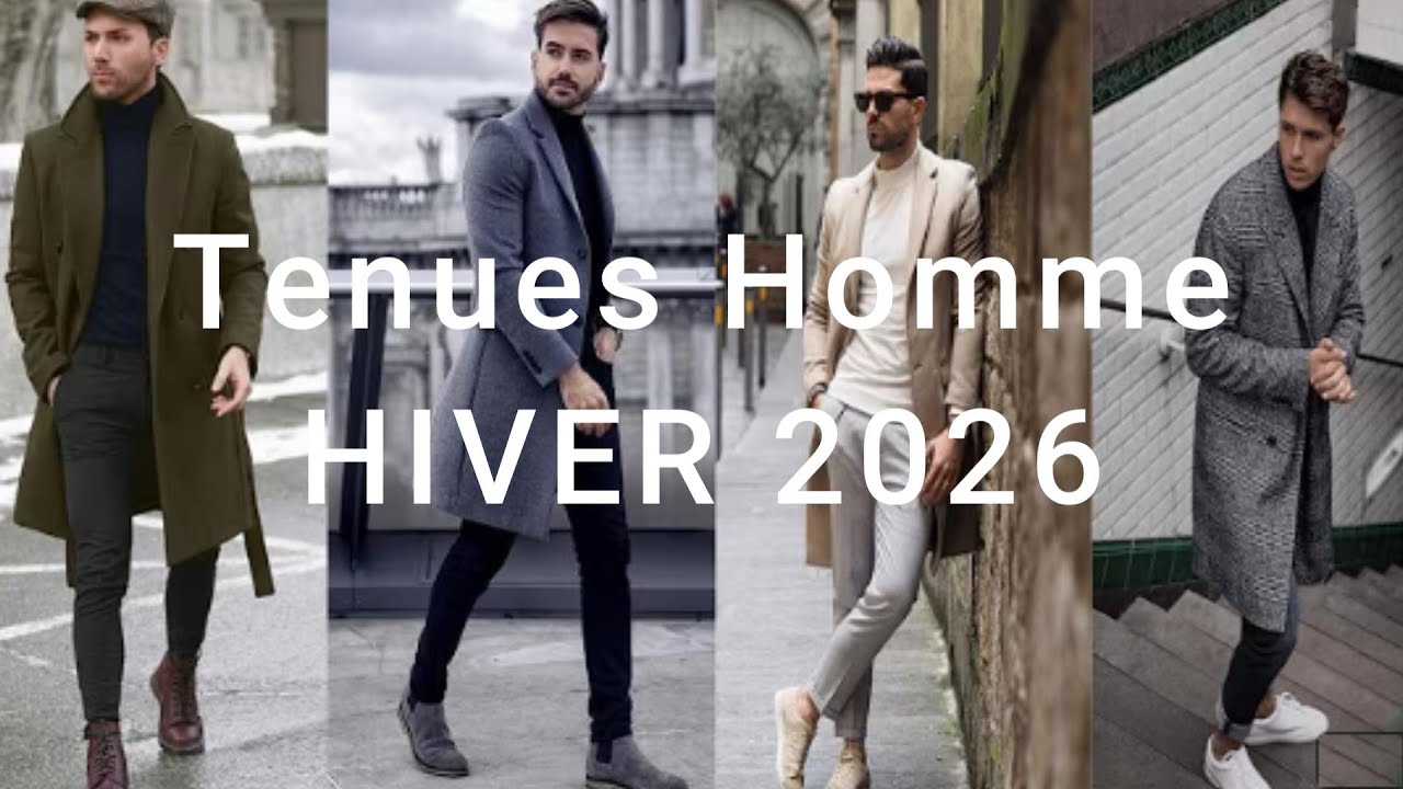 👉 Les Meilleures Tenues d&rsquo;Hiver Homme 2026 | Style, Confort & Tendance