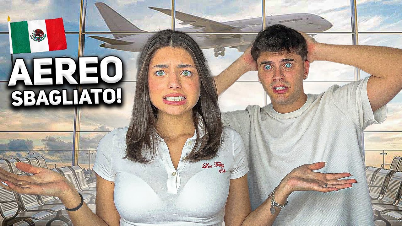 ABBIAMO SBAGLIATO AEREO E CI SIAMO TROVATI A… 🛬 | Vlog partenza per il Messico🇲🇽