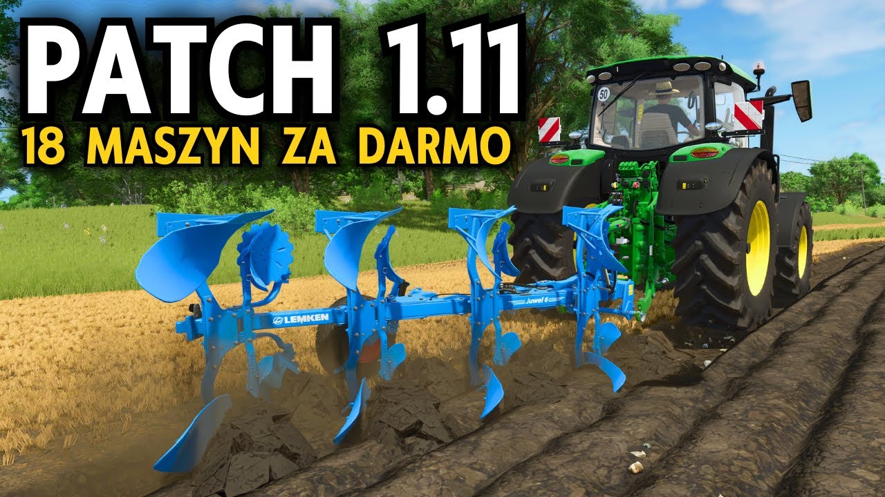 18 MASZYN ZA DARMO I NOWE FUNKCJE 🔥 Patch 1.11 - om&oacute;wienie 🔥 AGI-Pack poradnik obsługi silos&oacute;w
