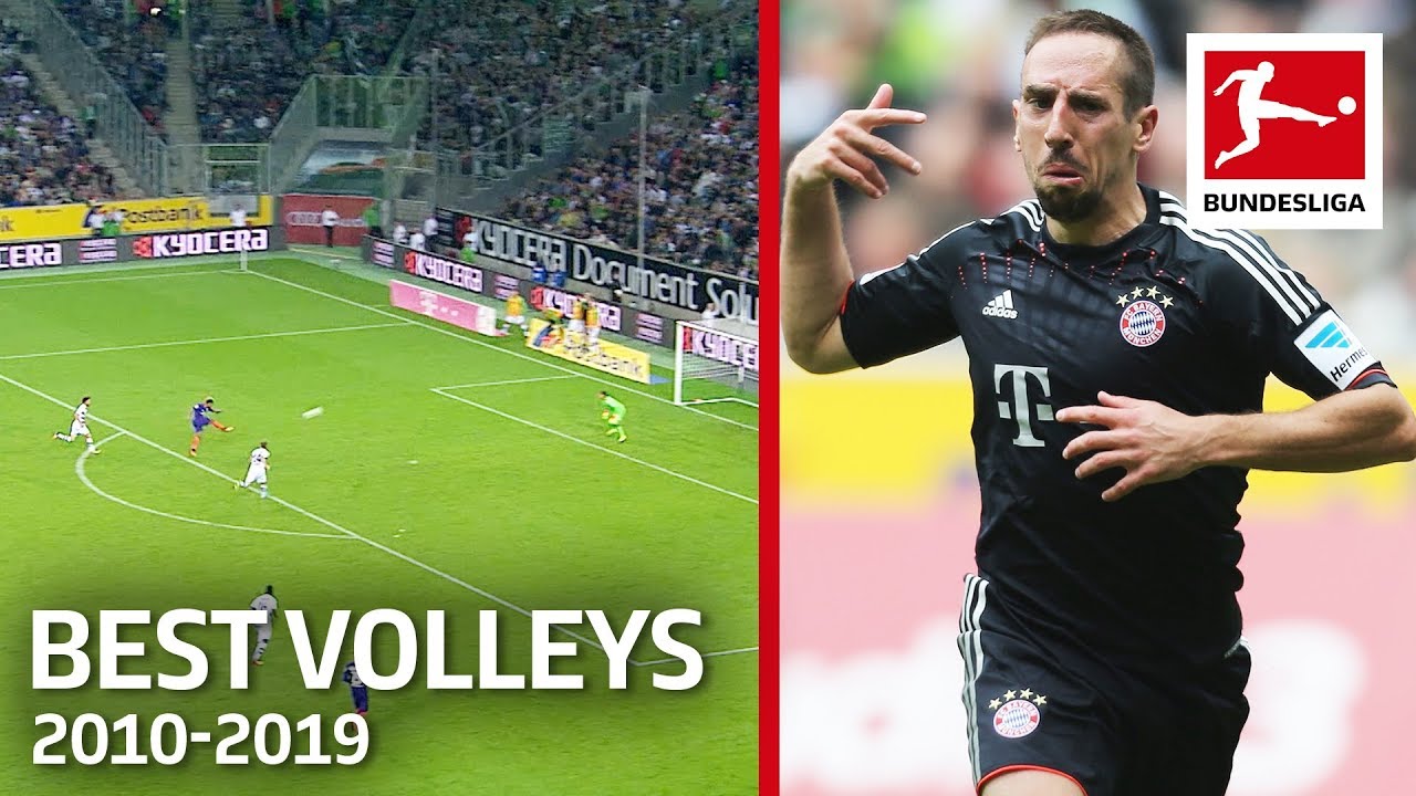 Top 10 Best Volley Goals of The Decade 2010-2019 - Vidal, Gnabry, Ribery & More