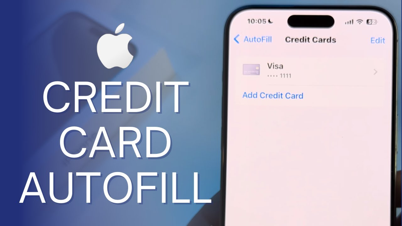 Как обновить функцию автозаполнения кредитных карт на iPhone (легко)
