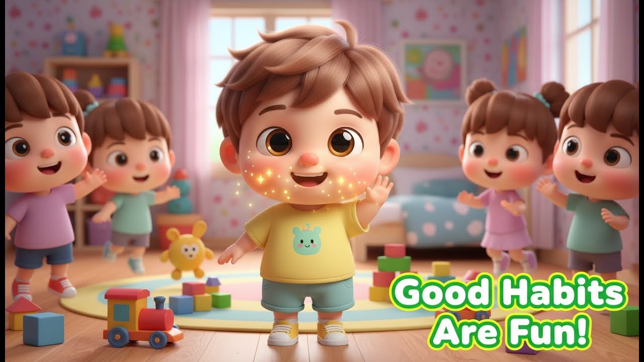 No More Crying! Good Habits Song – Nursery Rhyme, Toddler Learning, Daily Routine, Positive Behavior