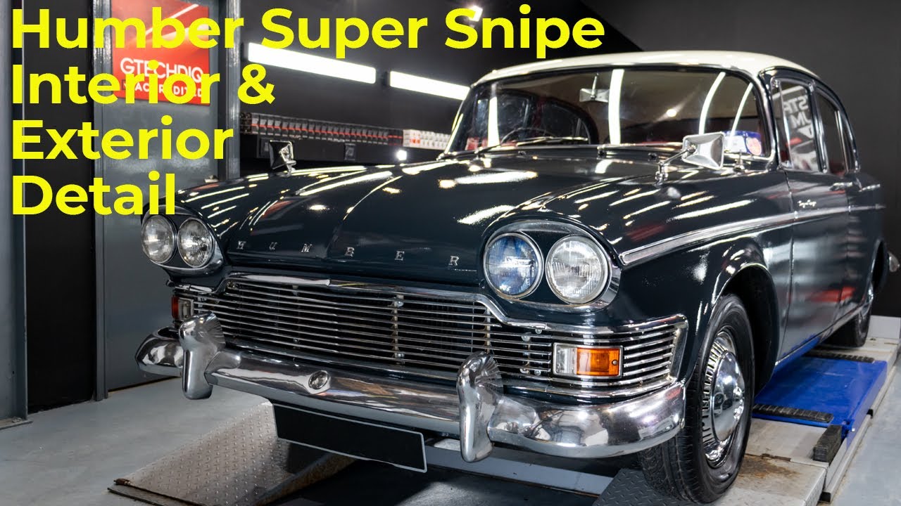 Humber Super Snipe Interior & Exterior Detail