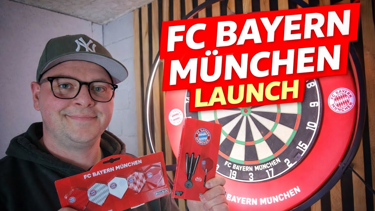 ⚽🎯 FC Bayern trifft Darts! BULL&acute;S FC Bayern M&uuml;nchen Launch