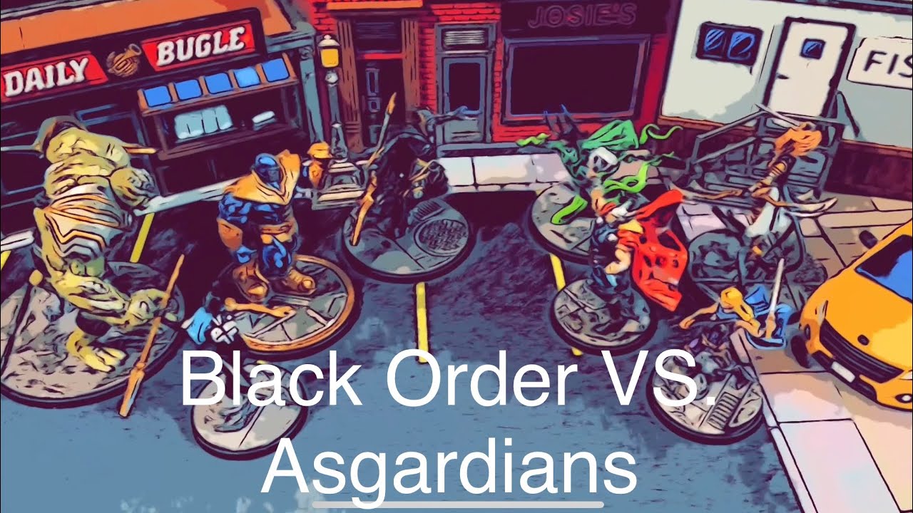Marvel Crisis Protocol: Black Order VS. Asgardians