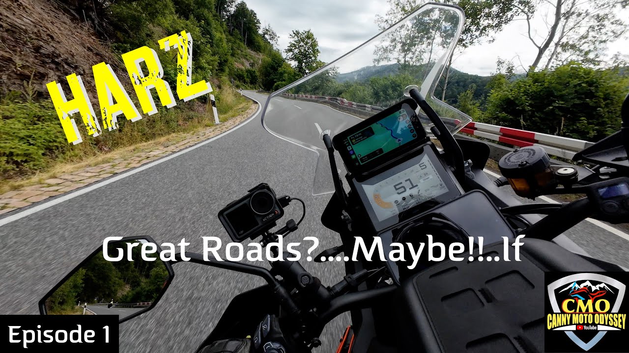 KTM 1290 SAS Europe Tour - Episode 1 - Ferry to the Harz area