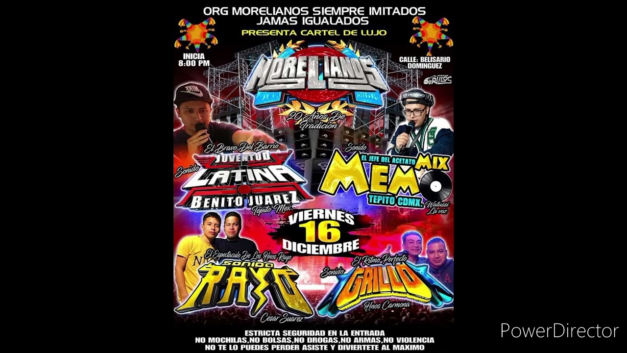 Sonido Juventud Latina | San Pedro Xalostoc 16 Diciembre 2022