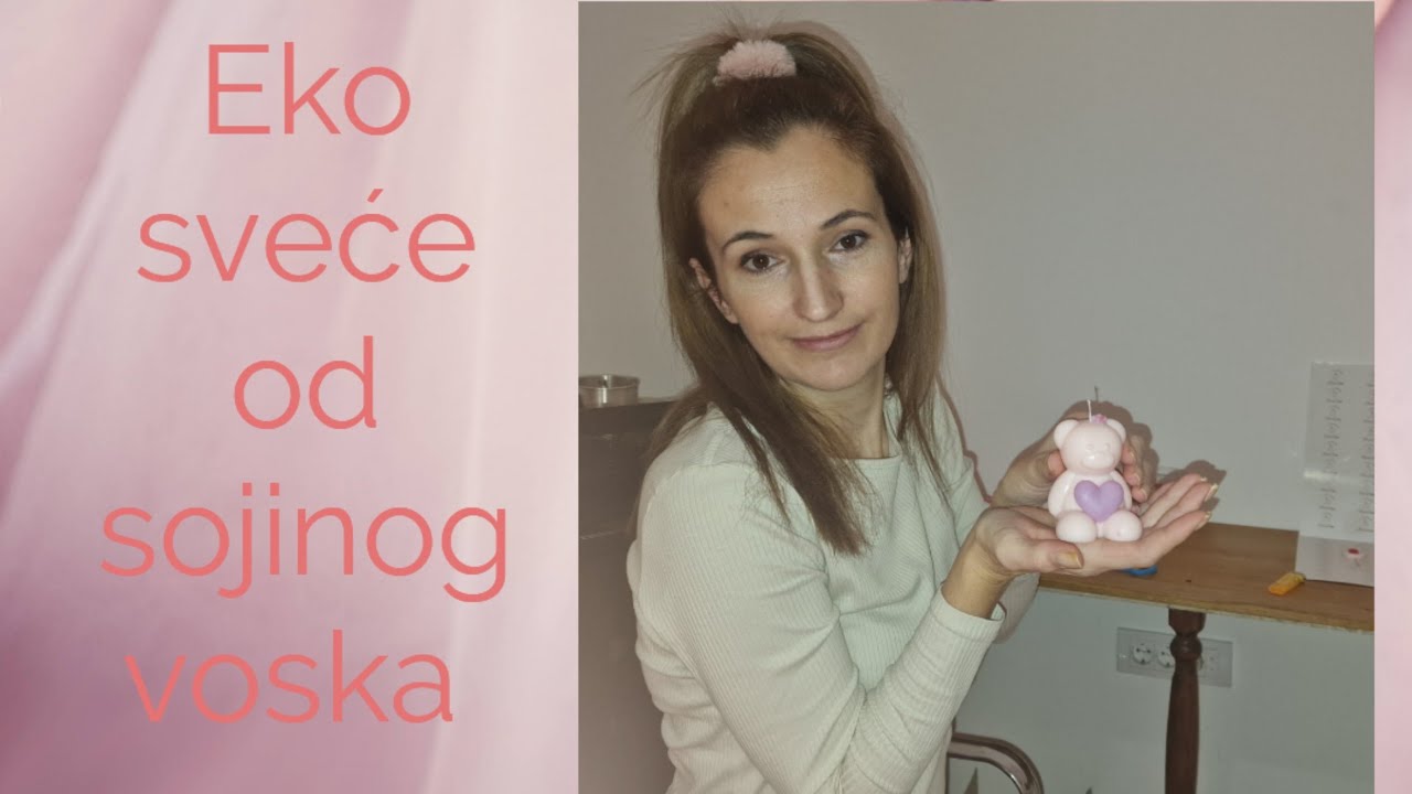 Moj novi poslic🥰  Izrada mirisljavih sveća od sojinog voska 