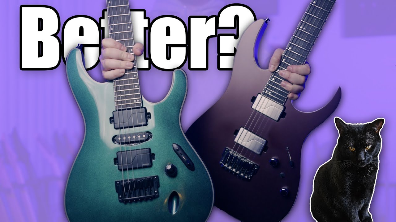 Ibanez RG5121 Prestige vs Ibanez S671ALB Axion Label | Unsponsored Demo and Review