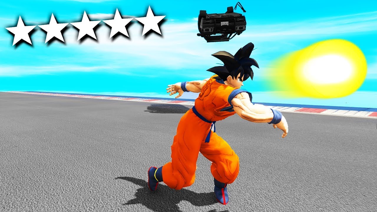 GIOCHIAMO A GTA5 COME GOKU!!