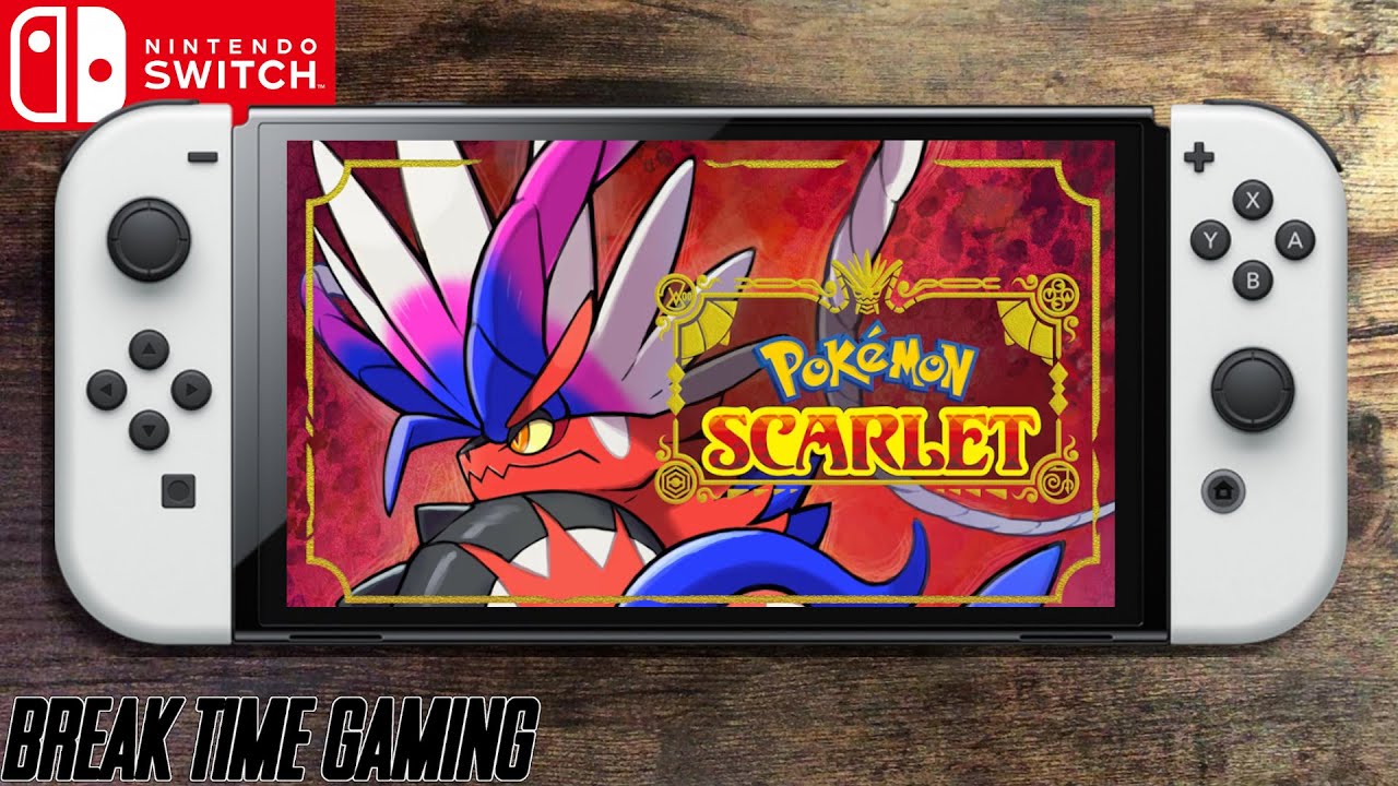 Pokemon Scarlet - Nintendo Switch OLED Gameplay