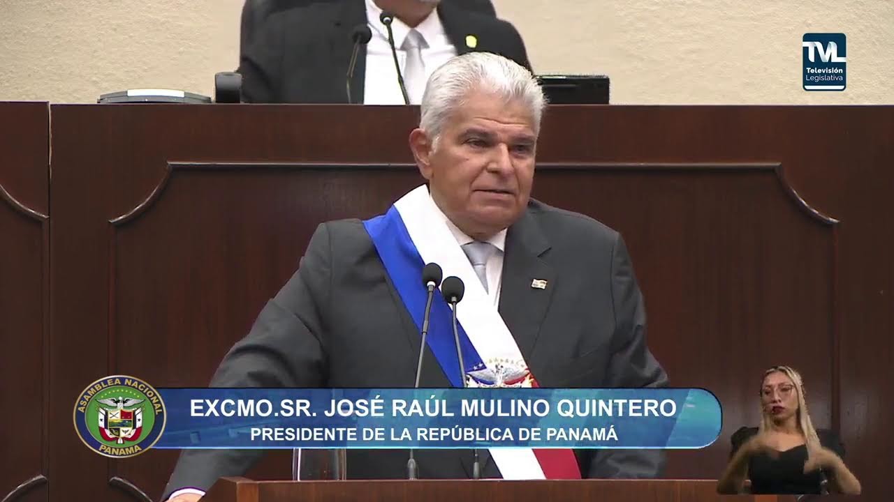 EN VIVO | Mensaje a la naci&oacute;n del Presidente Mulino