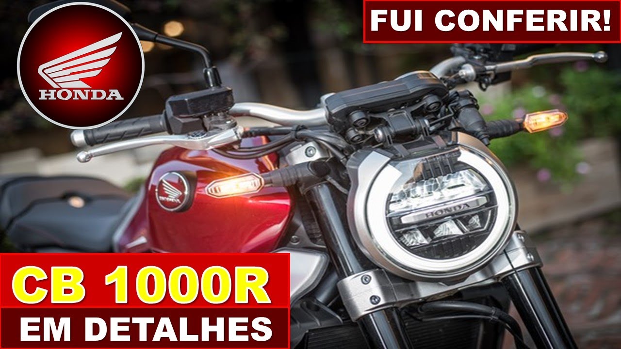 Honda CB 1000 R 2019 - Em Detalhes