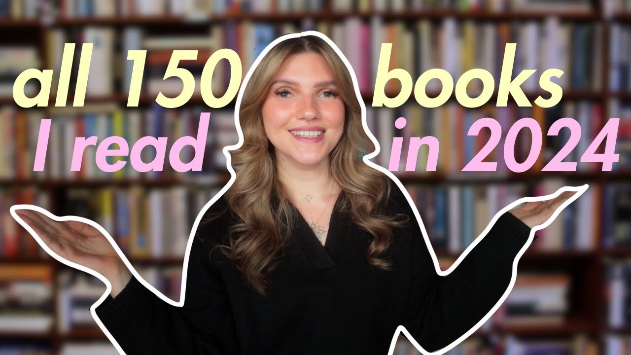 Reviewing all 150 books I read in 2024 📚