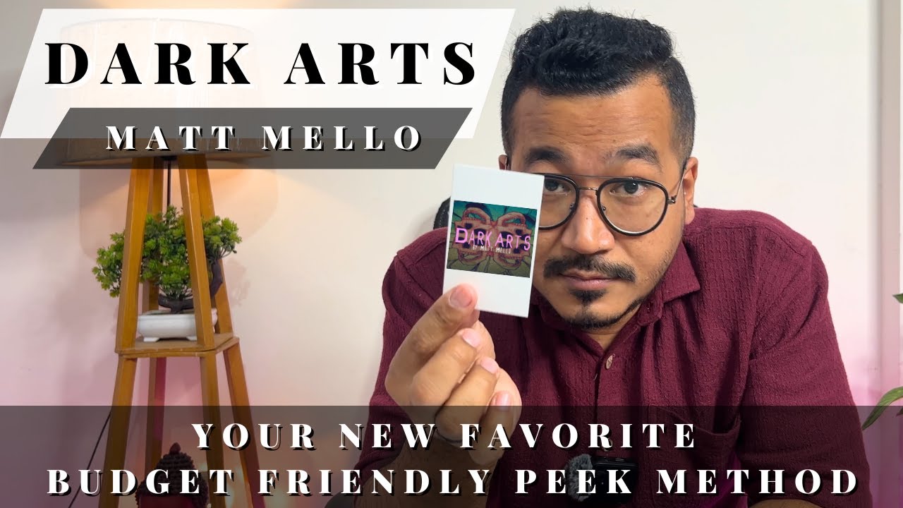 Dark Arts by Matt Mello : The Easiest Peek Device for Mentalists | Magic Review
