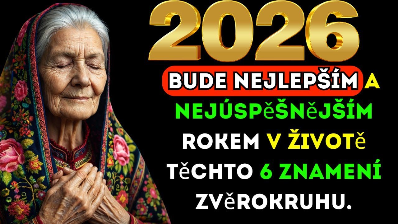 Baba Vanga : rok 2026 bude nejlepším a nejúspěšnějším rokem v životě těchto 6 znamení zvěrokruhu.