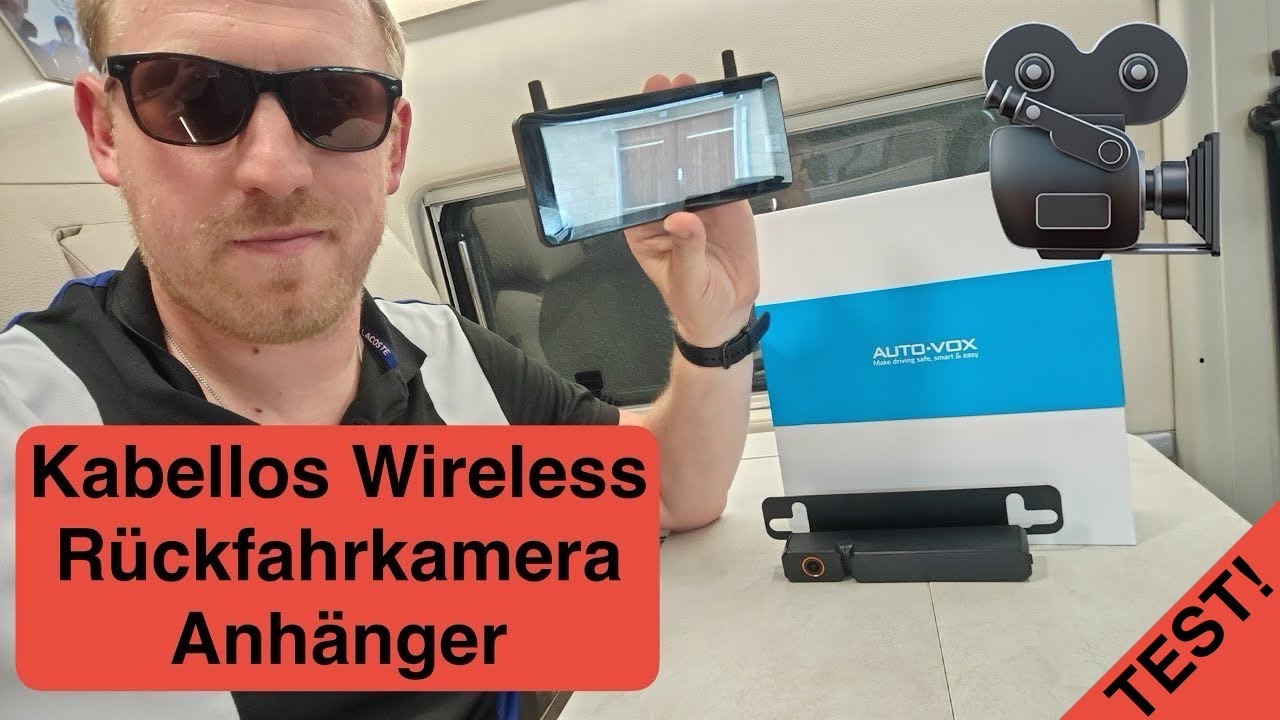 Kabellose Dashcam Rückfahrkamera AUTO VOX GUTSCHEIN Transporter Ducato Wohnmobil