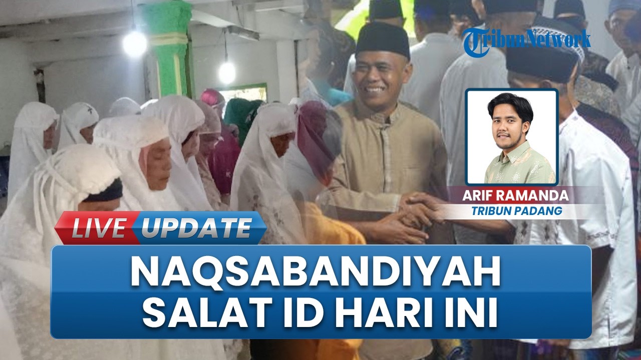 Jemaah Tarekat Naqsabandiyah di Padang Rayakan Idul Fitri Hari Ini, Gelar Salat Id di Surau Baru