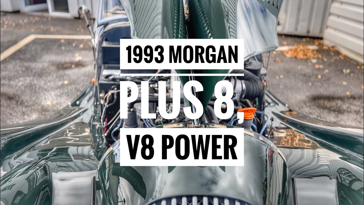 1993 Morgan Plus 8, 3.9l V8 power!
