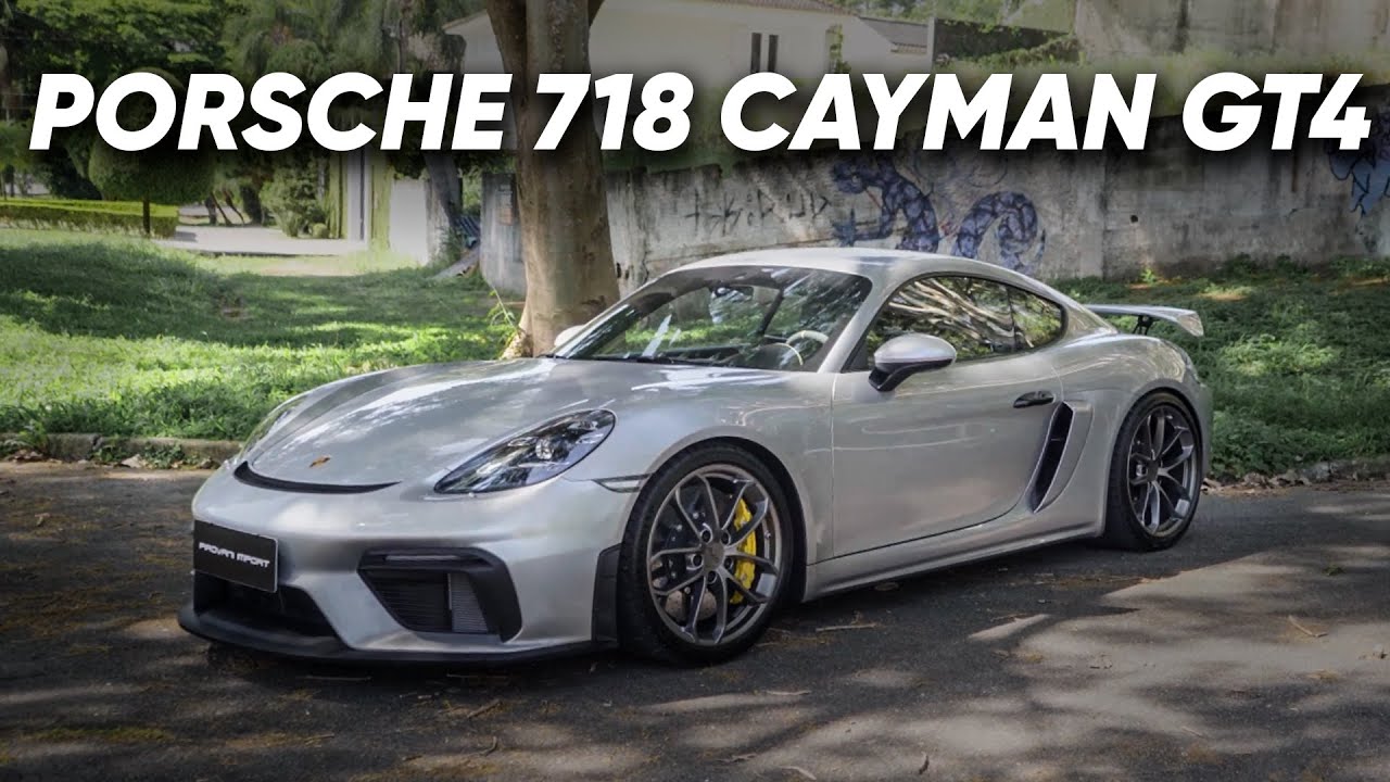 718 CAYMAN GT4 ! O PORSCHE PERFEITO PARA TRACK DAY