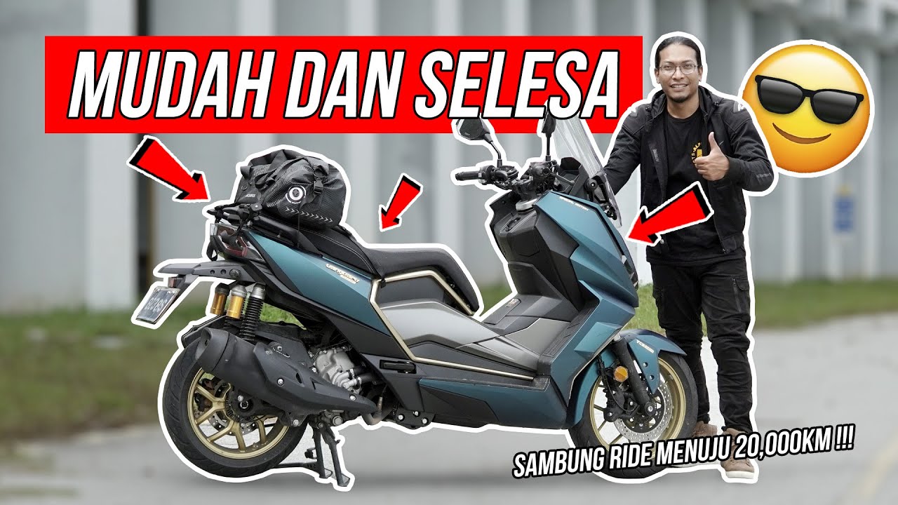 TAK SAKIT PINGGANG KE? BIAR BETUL... | 2025 AVETA VANGUARD 250 | 20000KM TEST RIDE! | EPISOD 2