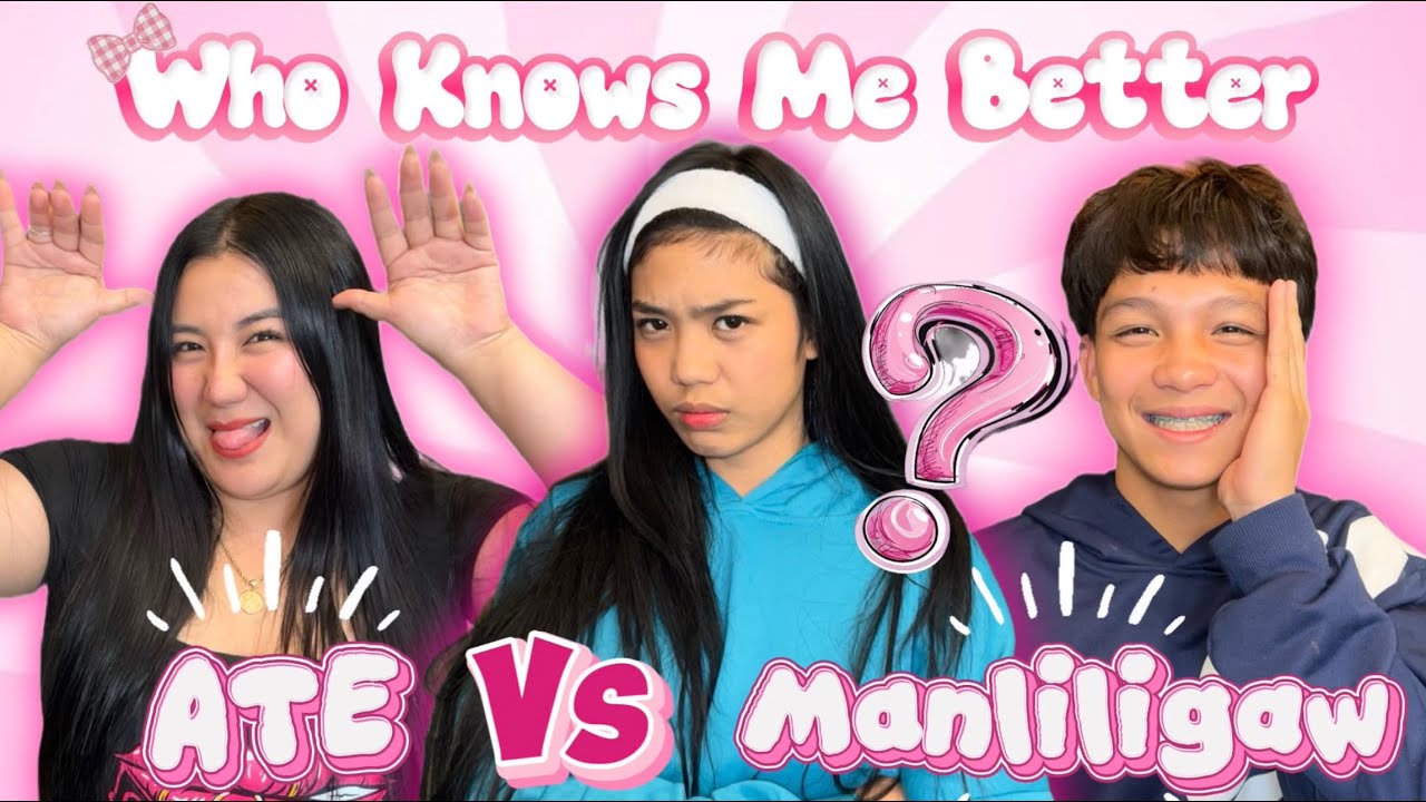 VLOG #8 : WHO KNOWS ME BETTER + ATE VS. MANLILIGAW | ELLAINE YAY FAMILYAY