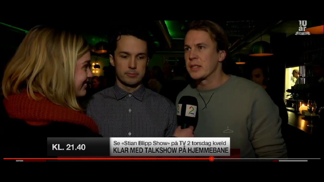 Ylvis- Interview after Stian Blipp Show [English subtitles]