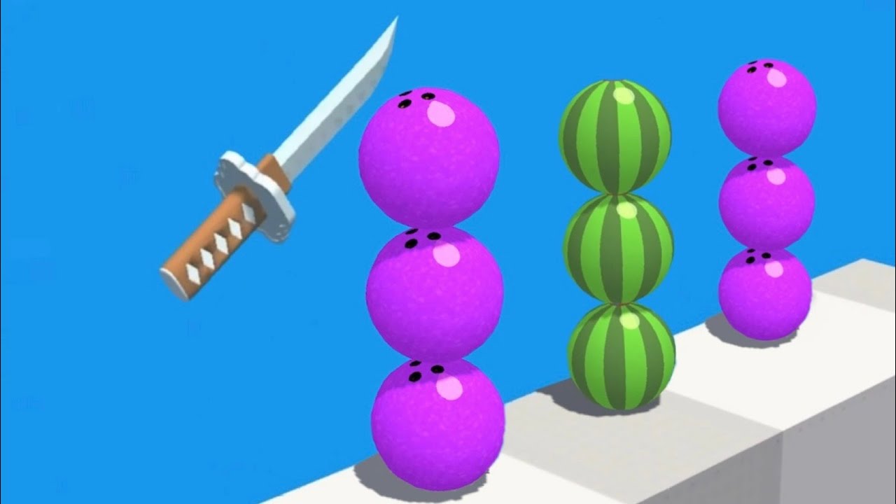 Slice it all! Very satisfying and relaxing ASMR slicing game