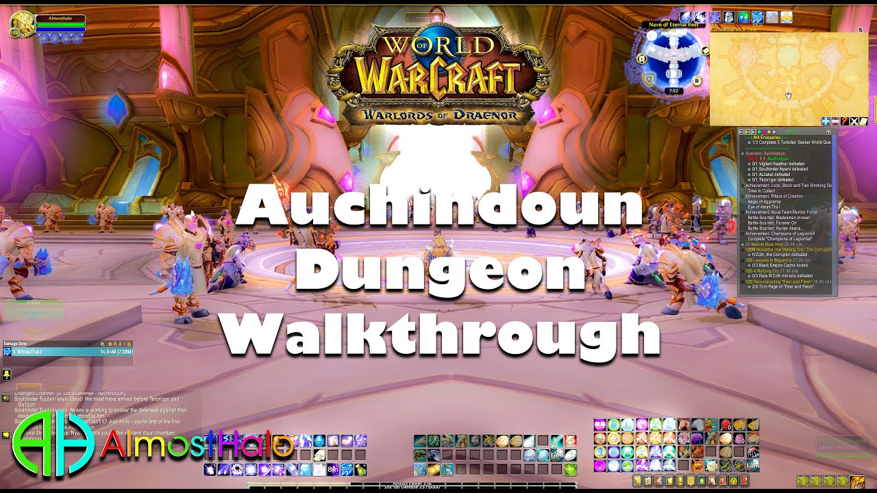 Warlords of Draenor Auchindoun Dungeon Complete Walkthrough