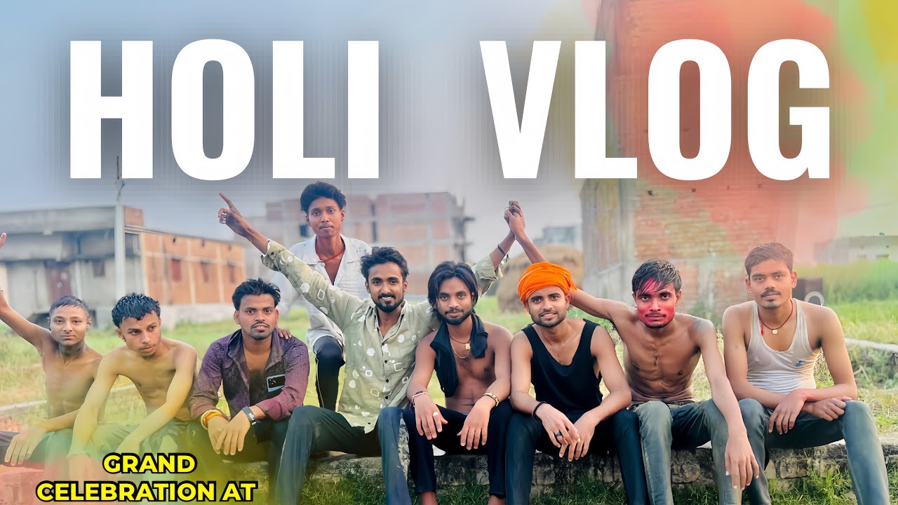 Holi vlog || 2026 || Happy Holi ￼Special 